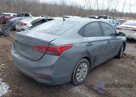 2019 Hyundai Accent Se z USA, uszkodzony, nr VIN 3KPC24A33KE087409